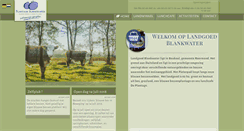 Desktop Screenshot of landgoedblankwater.nl